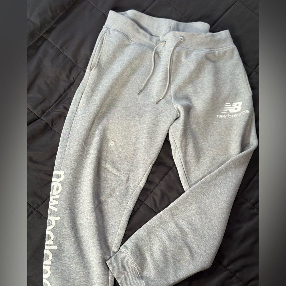 New Balance Light Gray Sweatpants